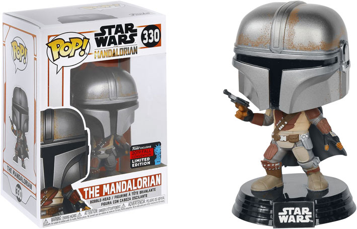 star wars mandalorian boba fett convention limited edition funko pop