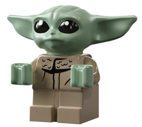 BABY YODA mini figurine lego collector