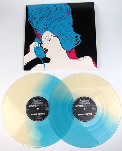 Chromatics album editino limitee vinyle lp colored