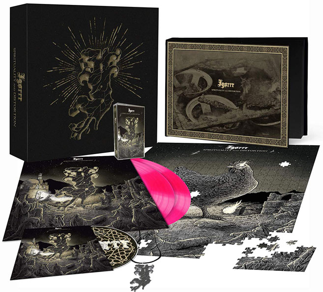 Igorrr coffret deluxe Collector Vinyle CD k7 2020 Igorrr nouvel album coffret collector spirituality distorsion Deluxe CD Vinyle LP