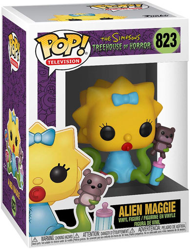 Treehous of horror figurine funko pop maggie simpsons