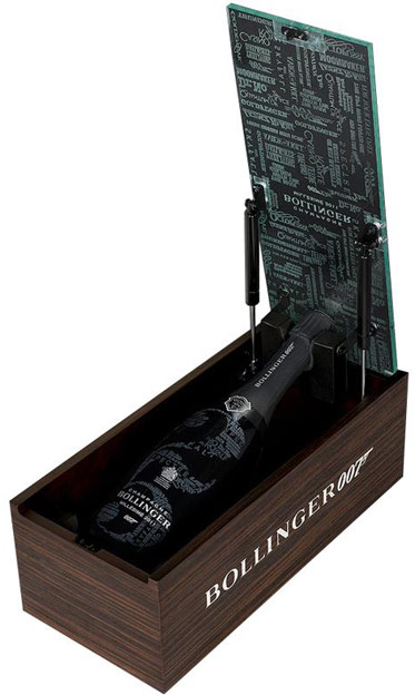 champagne bollinger james bond 007 edition limitee