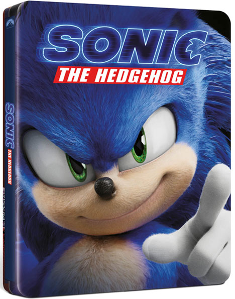 sonic le fim blu ray dvd 4k steelbook