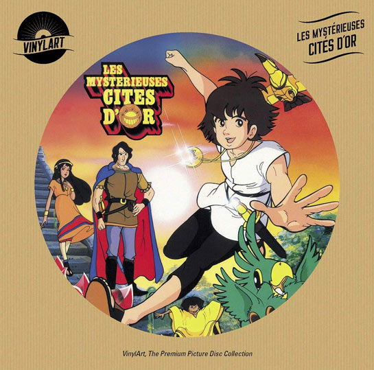 Vinyle les mysterieuse cite d or bande originale musique serie