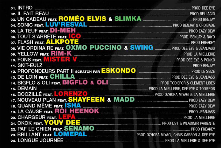 tracklist high fines herbes caballero jeanjass saison 3