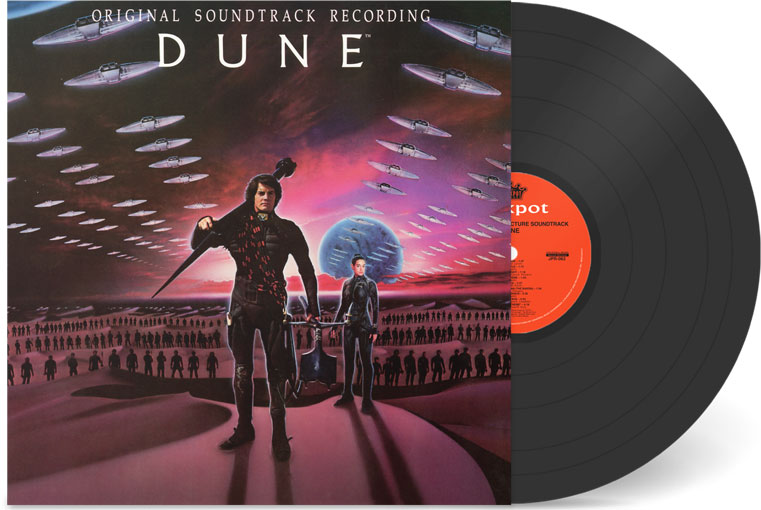 Dune bande originale ost soundtrack david lynch toto brian eno