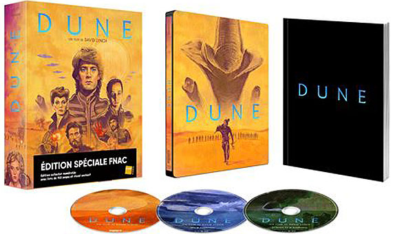 Dune coffret collector bluray 4k ultra hd film david lynch fnac
