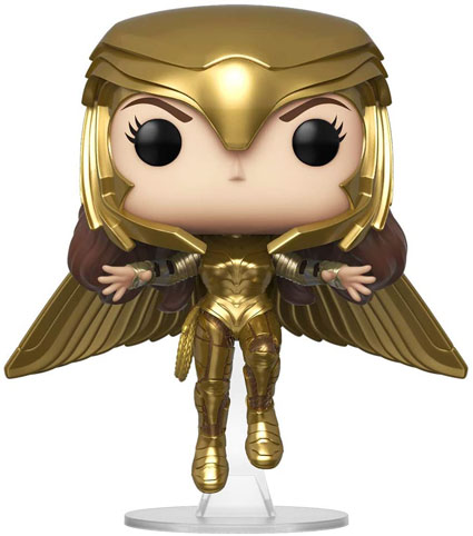 Funko pop wonder woman 1984 gold or armure angel ange