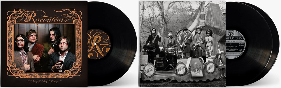 groupe jack white vinyl lp ediiton raconteurs