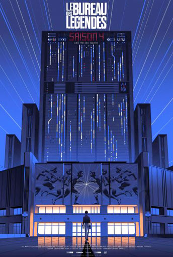 le bureau des legende affiche de la serie edition limitee collector