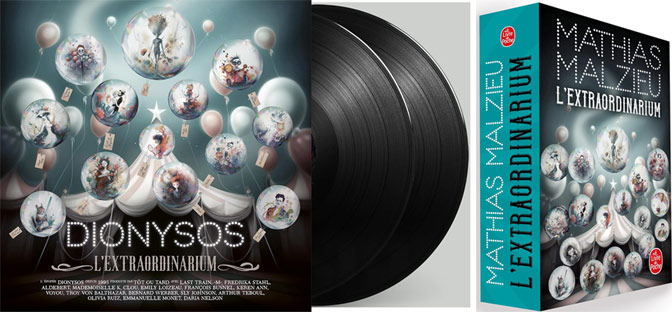 livre et vinyle dyonysos 2023