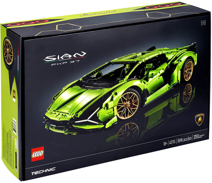 Lamborghini Sian FKP 37 LEGO 42115