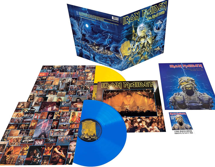 Live after Death Iron Maiden Vinyle LP CD 40th anniversary