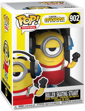 Roller Skating Stuart Minions 2 figurine funko pop