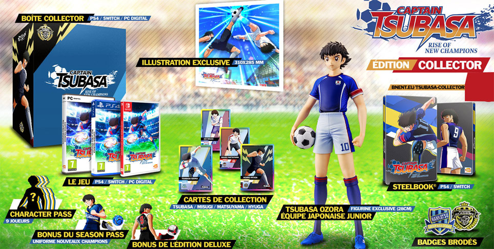 captain tsubasa coffret collector PS4 Xbox Nintendo Switch