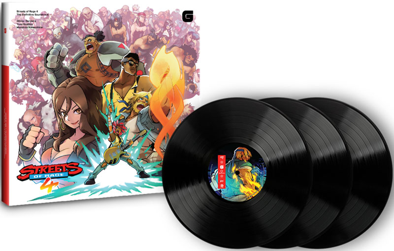 street of rage vinyle coffret 4LP edition