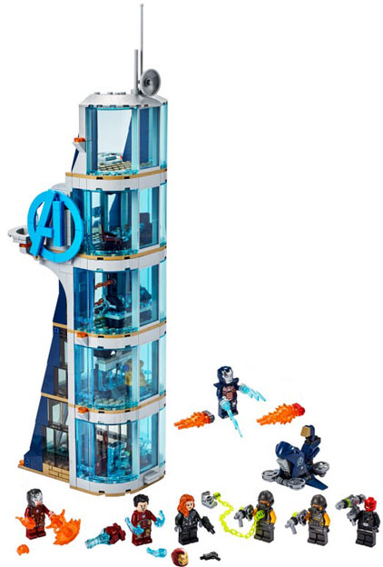 LEGO avengers nouveaute 2020 tour stark