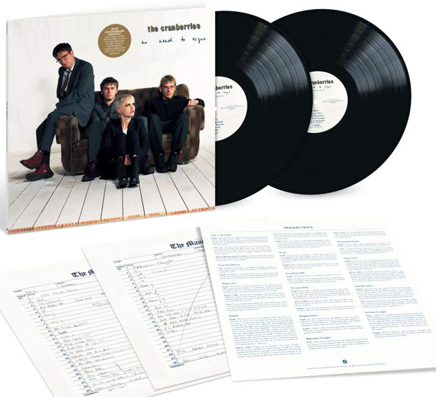Cranberries no need to argue vinyl lp deluxe edition 2025 30th anniversary