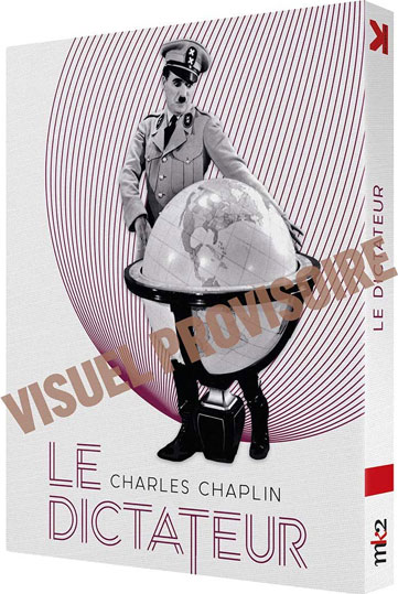 Le dictateur Charlie Chaplin Blu ray DVD edition collector 2020 mk2