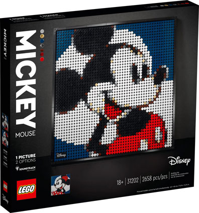 Lego art mickey mini tableua picture 31202