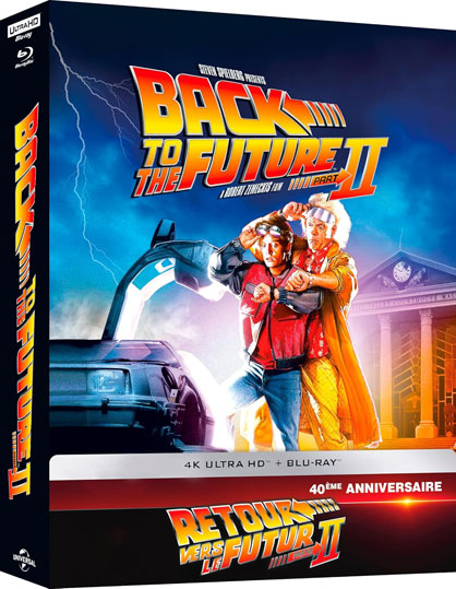 Retour vers le futur 2 II edition steelbook bluray 4K UHD