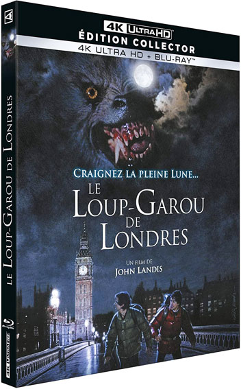 loup garou londres Blu ray 4K Ultra HD edition
