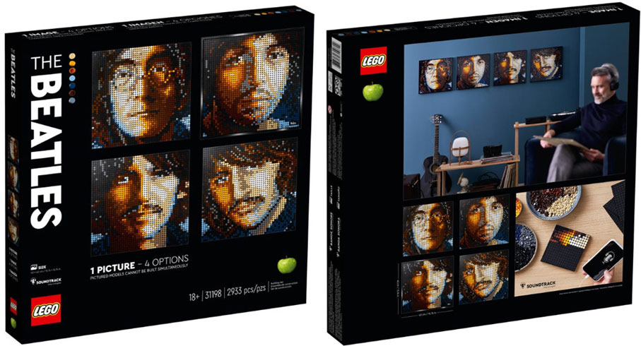 lego tableau beatles