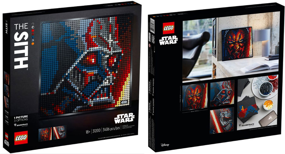 lego tableau star wars the Sith 31200