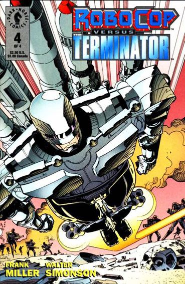 robocop vs Terminator edition fr france 2020 frank miller