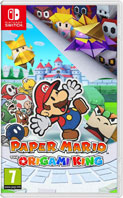0 mario nintendo switch origami jeux video