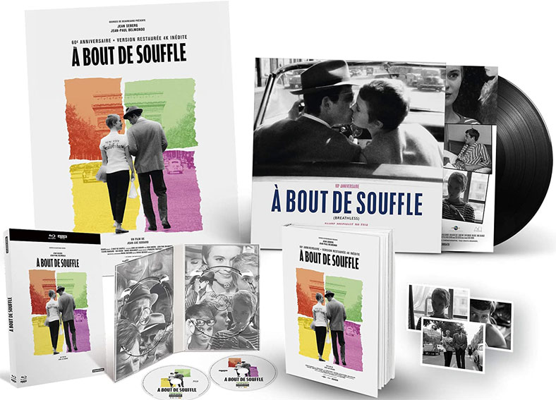 A bout de souffle coffret collector Blu ray 4K edition limitee