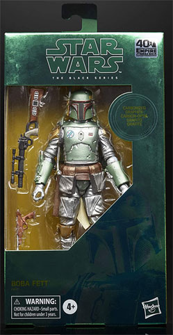 Carbonized 40th figurine black series