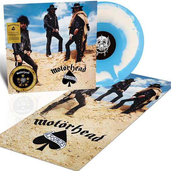 Motorhead ace of spade vinyl lp 50th anniversary colore