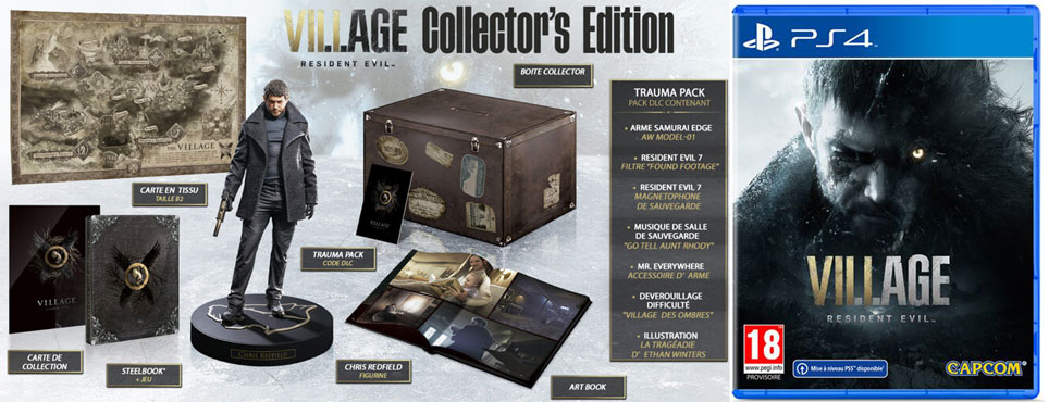 coffret collector achat precommande jeu ps4 ps5 2021