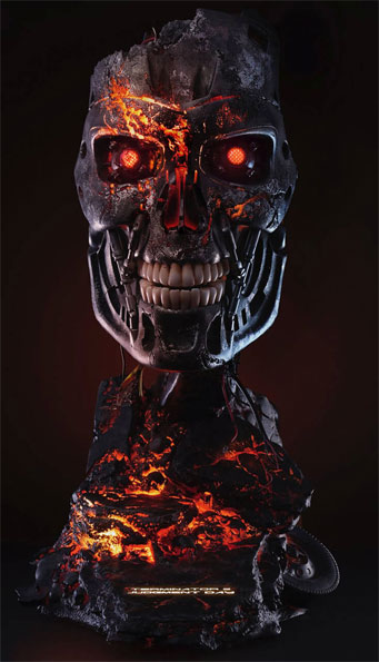 tete terminator edition collector limitee 2029