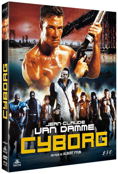 Cyborg steelbook Blu ray DVD jean claude van damme