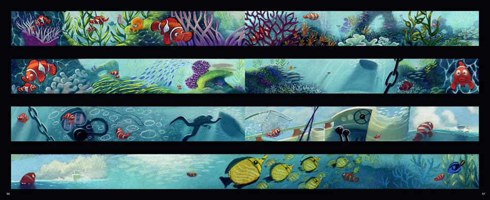 artbook pixar nemo