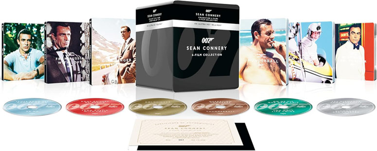 007 james bond conney steelbook 4k