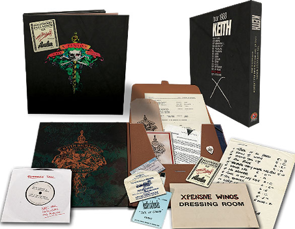 Keith richard coffret collector deluxe cd dvd vinyle lp 2020