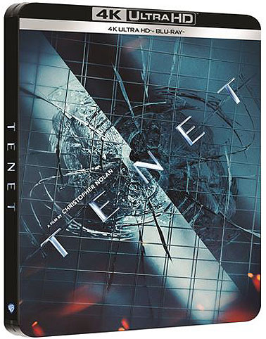 Steelbook Tenet Blu ray 4K Ultra HD