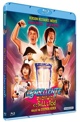 excellente aventure Bill et Ted Blu ray version restaure