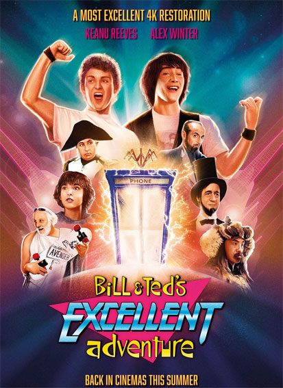 film comedie keanu reeves excellente aventure bill et Ted