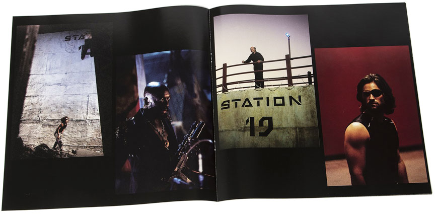 livret vinyle escape from new york