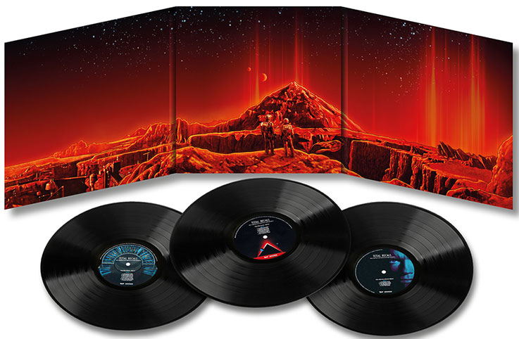 total recall ost soundtrack 3lp vinyle collector 30th anniversary