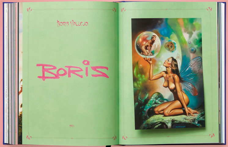 artbook livre sexy tachen fantasy art