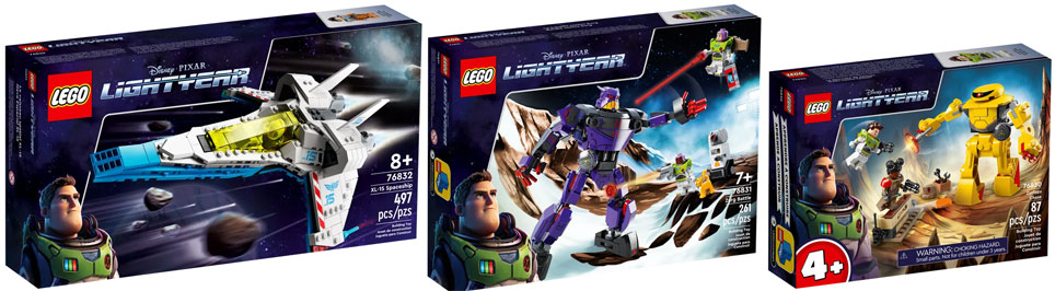 collection lego toy story 2022 buzz leclaire lightyear