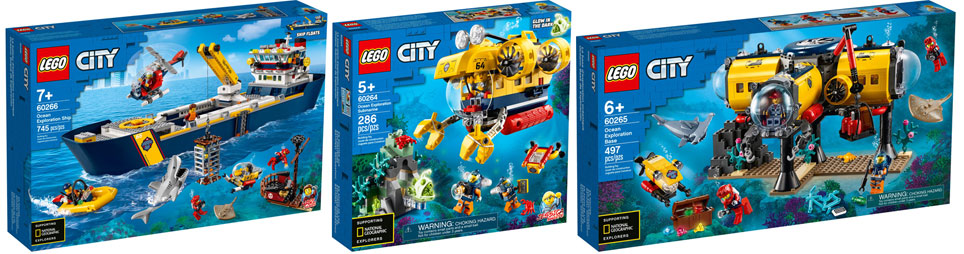 la collection de lego national geographic 2020 achat