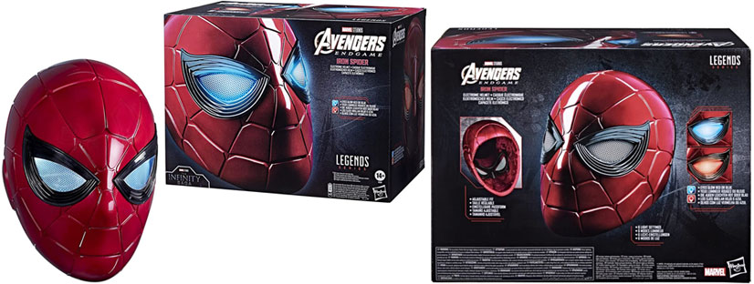 spiderman casque masque marvel legends