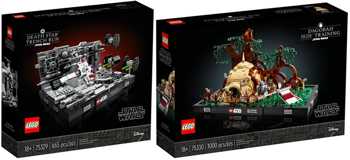 star wars lego de collection 2022 achat precommande