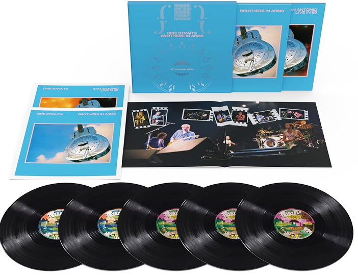 Brother in Arms coffret box dire strait edition 40th anniversary vinyl LP